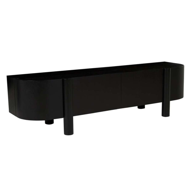 Artie Entertainment Unit - Black Oak