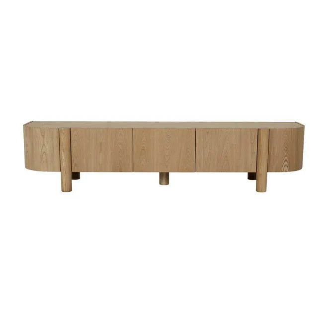 Artie Entertainment Unit - Natural Ash - Large