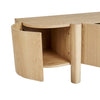 Artie Entertainment Unit - Natural Ash