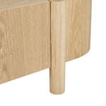 Artie Entertainment Unit - Natural Ash