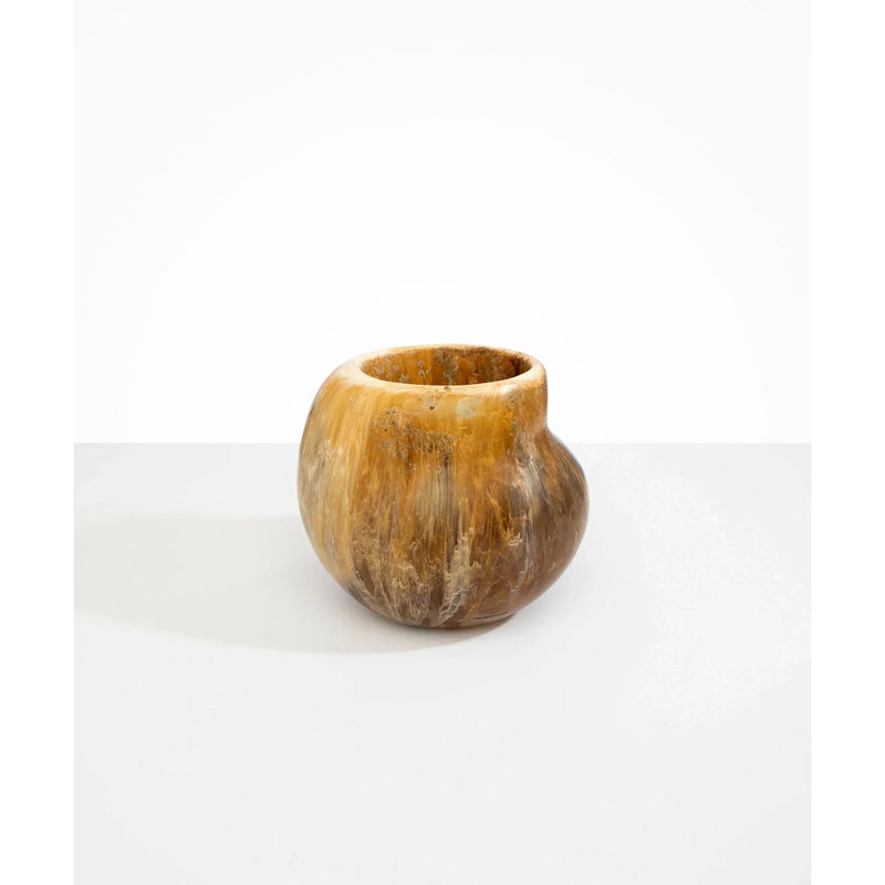 Large Moss Vase - Light Horn