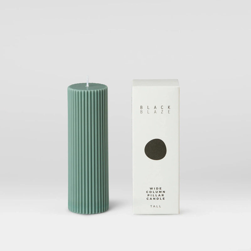 Wide Column Pillar Candle - Eucalyptus