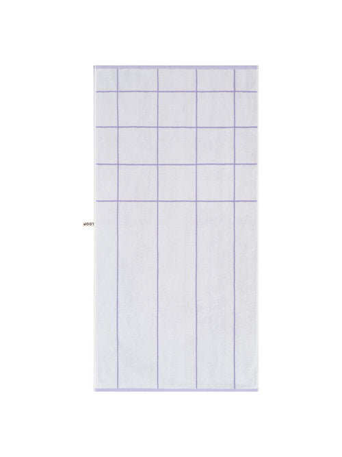 Bath Towel - Lilac/Ivory - Mesh