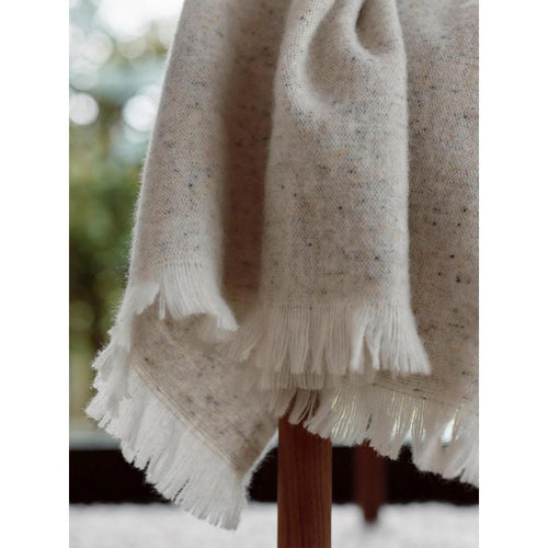 Bach Wool Blanket - Natural/Vanilla