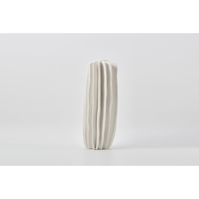 Coral Vase Ivory - Tall