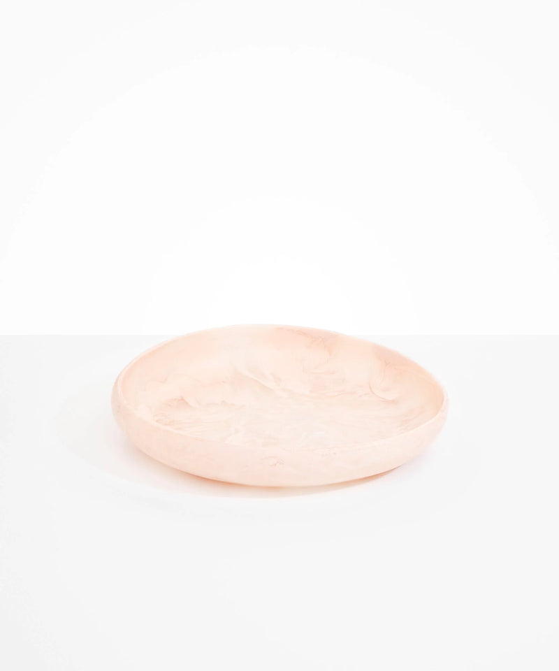 Large Earth Bowl - Rose Swirl