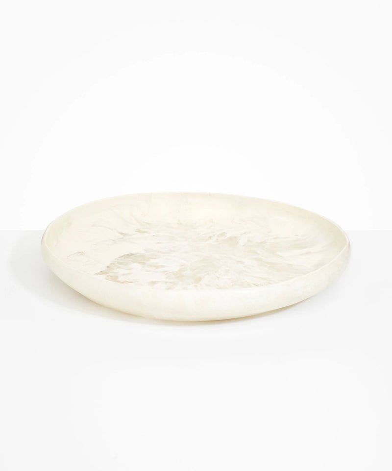 Extra Large Earth Bowl - Chalk Swirl