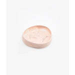 Medium Resin Rock Bowl - Rose Swirl