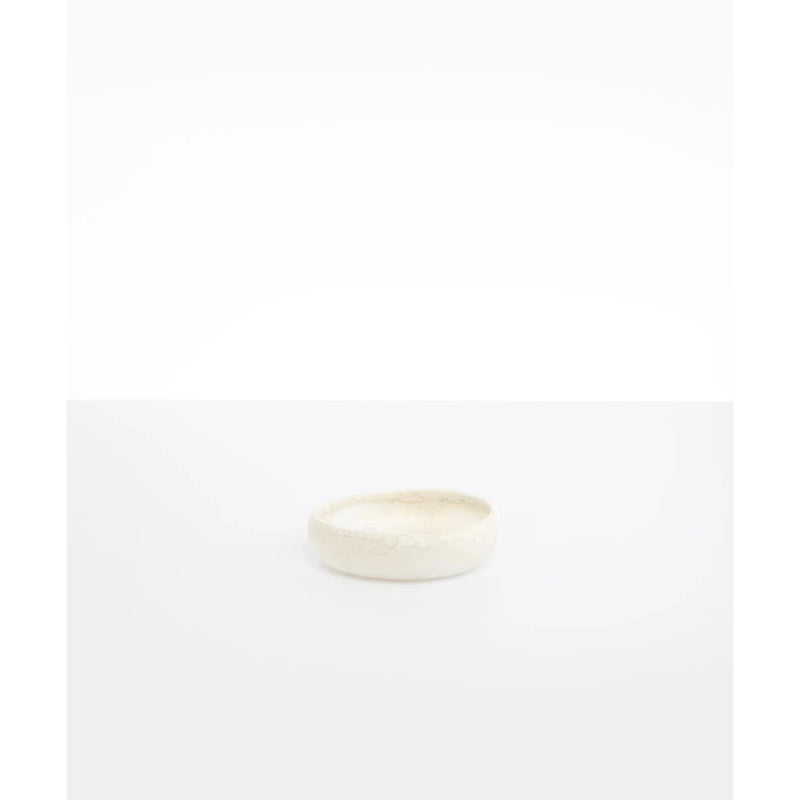 Small Resin Rock Bowl - Chalk Swirl