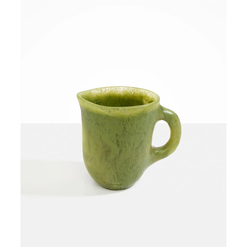 Large Resin Rock Jug - Olive