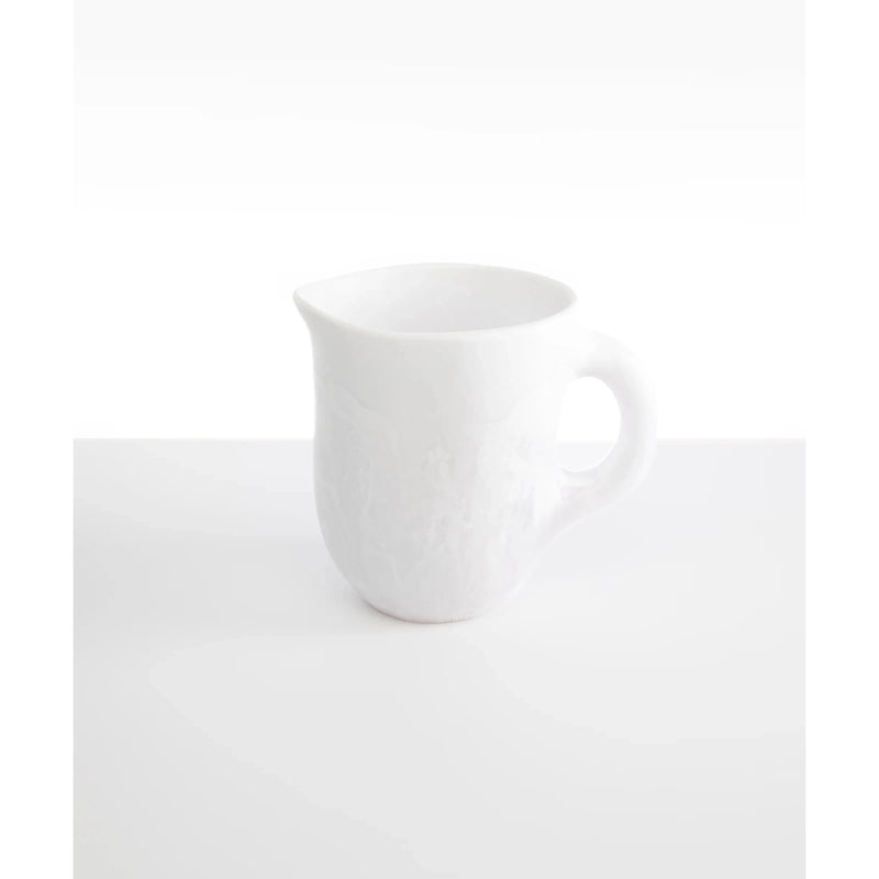 Large Resin Rock Jug - Swirl White Clear