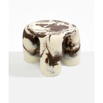 4 Leg Rock Tower Table - Cappuccino