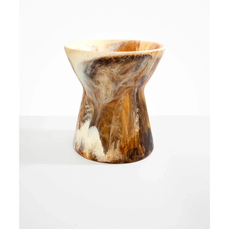 Extra Large Bow Vase - Light Horn