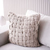 Crosier Linen Cushion - Natural - 50 x 50cm