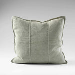 Luca Linen Outdoor Cushion - Pistachio