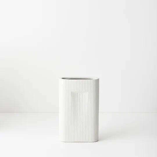 Vase Sable White