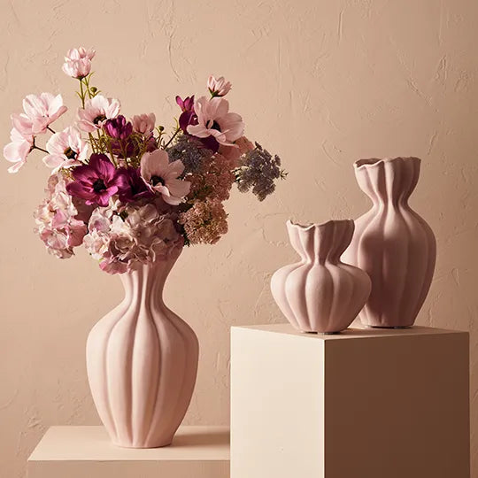 Vase Basma Light Pink 30cm