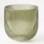 Vase Ripple Bell Olive