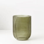 Vase Ripple Bell Olive