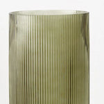 Vase Ripple Bell Olive