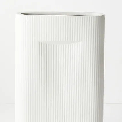 Vase Sable White