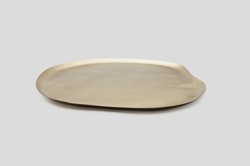 Temple Tray Matt Brass