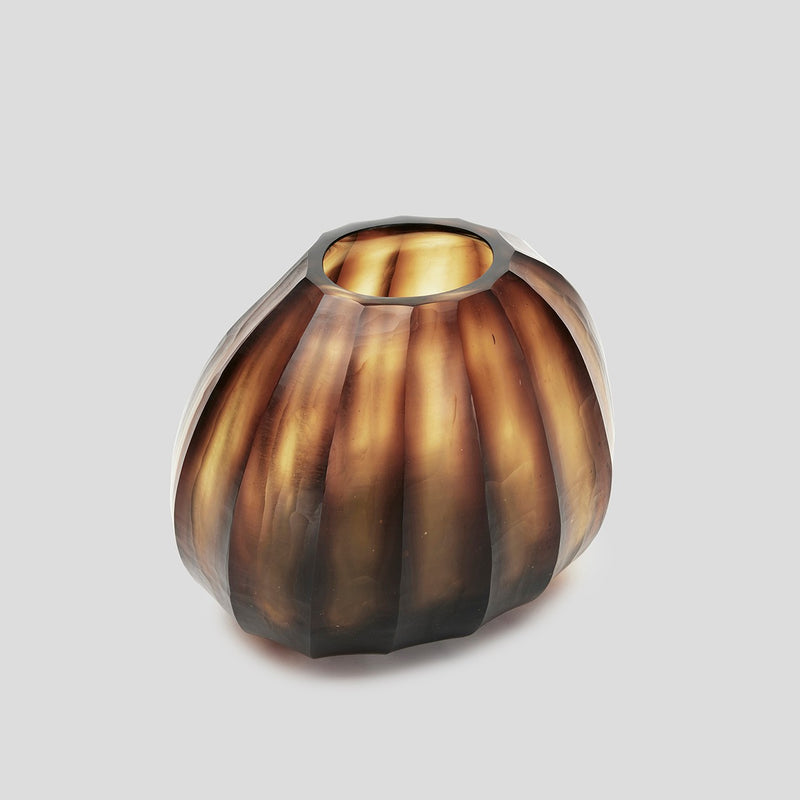 Aura Vase Amber