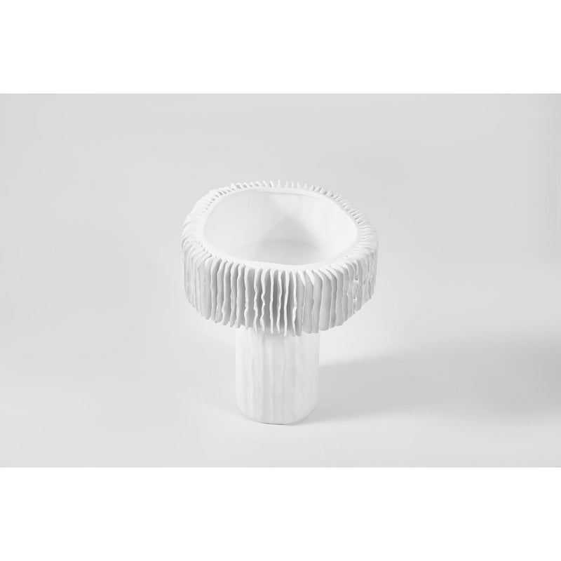 Chanterelle Vase Plaster - Low