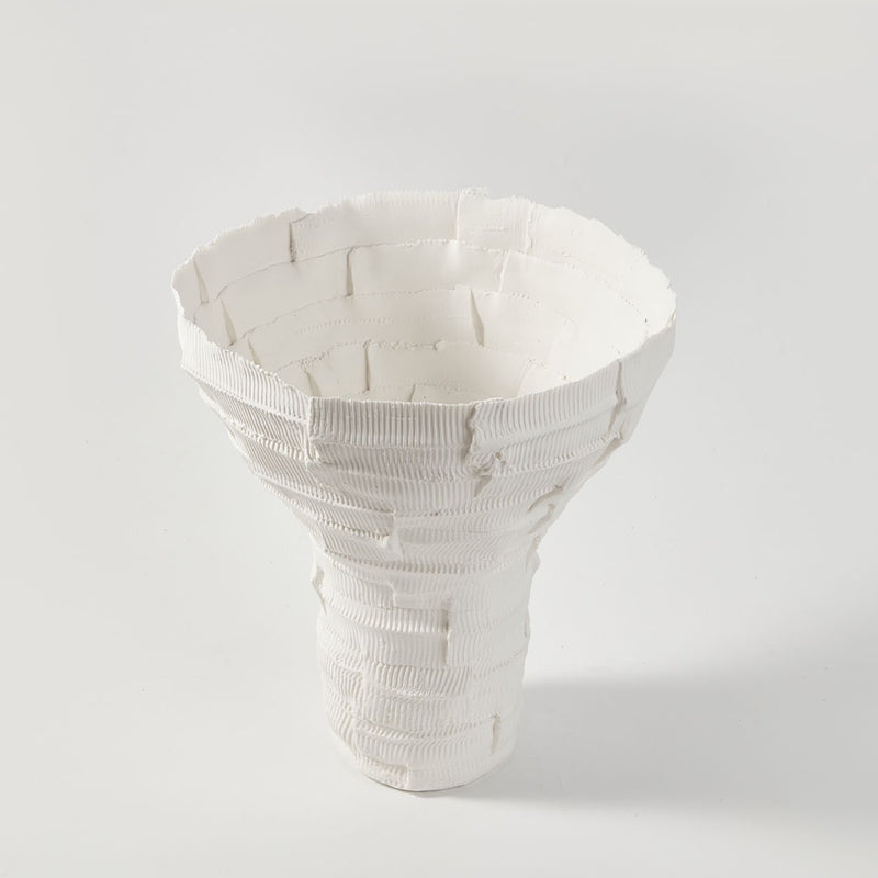 Ponderosa Vase - Ivory