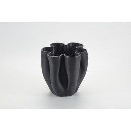 Boheme Vase Medium - Ebony