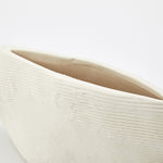 Chalk Vase Ivory - Low