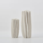 Coral Vase Ivory - Medium