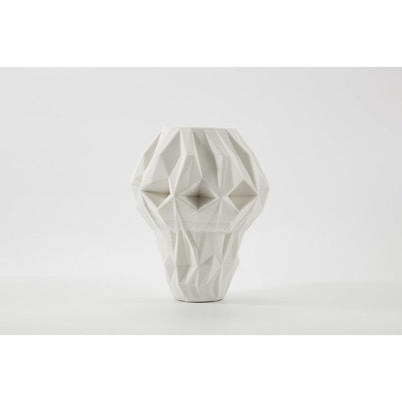 Hedron Vase Ivory - Large