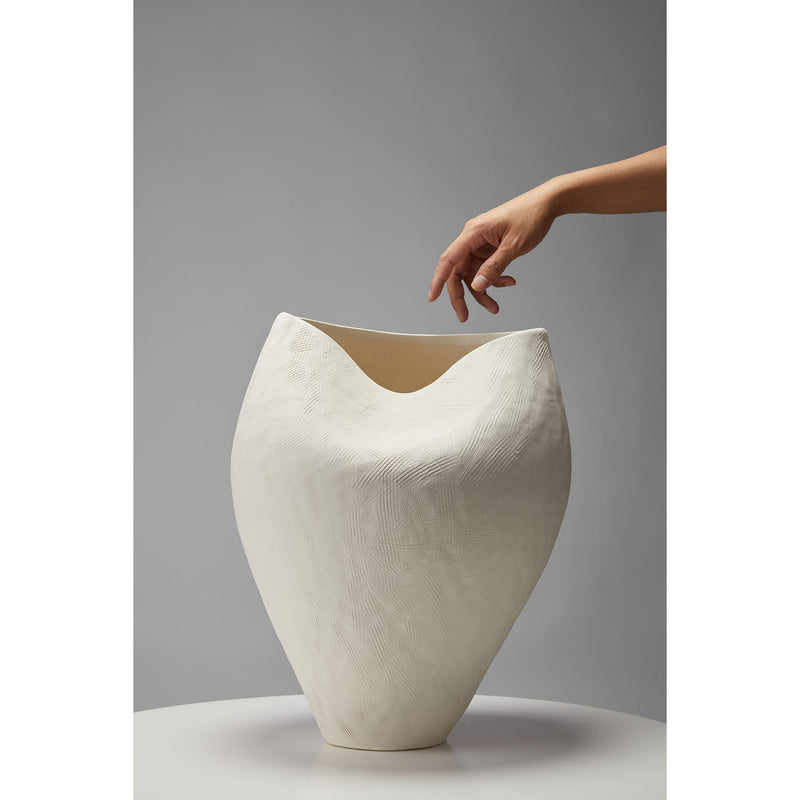 Moule Vase Ivory - Medium