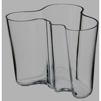 Aalto Vase - 16cm - Clear