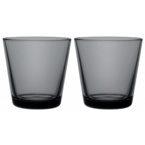 Kartio Tumbler Dark Grey Set Of 2