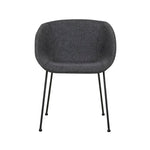 Duke Dining Armchair - Black / Black