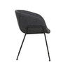 Duke Dining Armchair - Black / Black