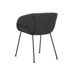 Duke Dining Armchair - Black / Black