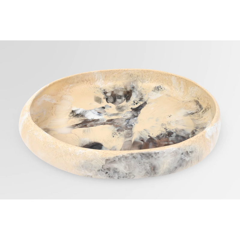 Large Rock Bowl - Sandy Pearl