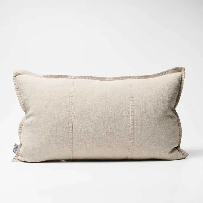 Luca Linen Cushion - Natural