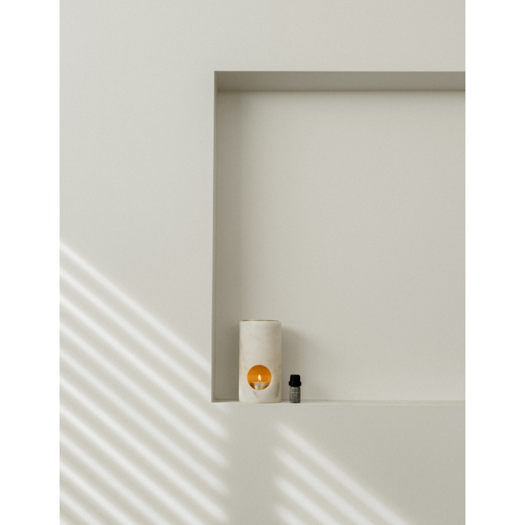 Synergy Oil Burner – Travertine