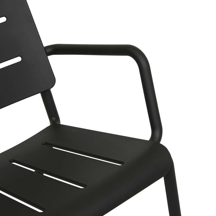 Outo Lounge Occasional Chair - Black