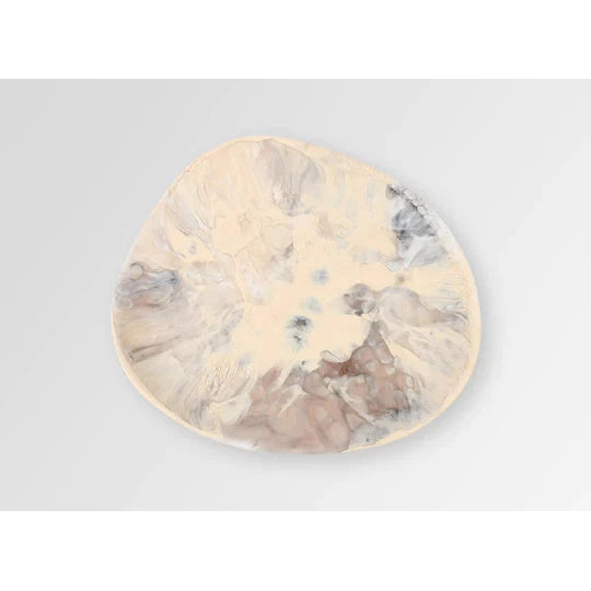 Pebble Plate - Sandy Pearl