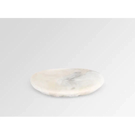 Resin Boulder Coaster - Sandy Pearl