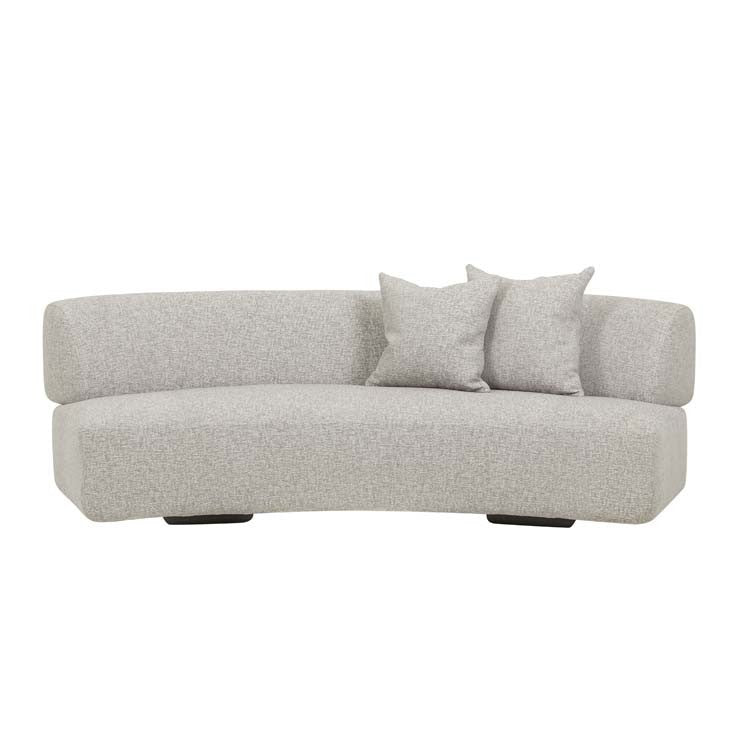 Felix Arc 3 Seater Sofa - Silver Speckle