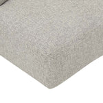 Felix Arc 3 Seater Sofa - Silver Speckle