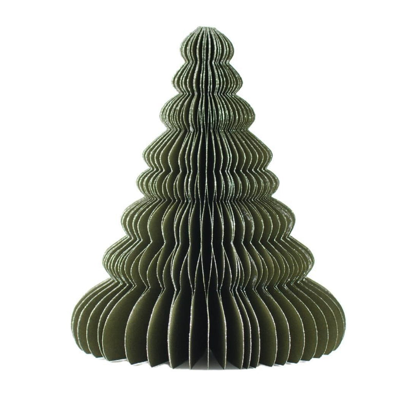 Tree Standing Ornament Olive Green - 24cm
